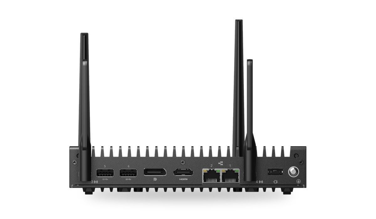 ArrowLinx Edge Gateway SE10 G2, fanless edge gateway with antennas