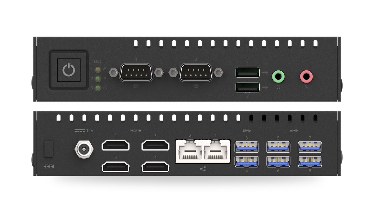 ArrowLinx Edge Gateway SE30n G2, front and rear panels